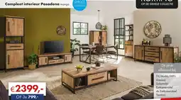 Woonsquare Compleet interieur Pasadena mango aanbieding