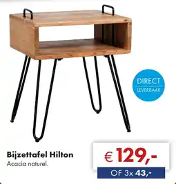 Woonsquare Bijzettafel Hilton aanbieding