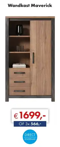 Woonsquare Wandkast Maverick aanbieding