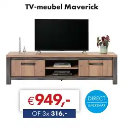 Woonsquare TV meubel Maverick aanbieding