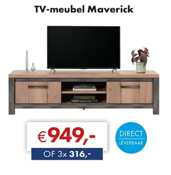Woonsquare TV meubel Maverick aanbieding