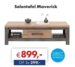 Woonsquare Salontafel Maverick aanbieding
