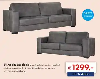 Woonsquare 212+2 zits Modena aanbieding