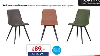 Woonsquare Eetkamerstoel Forrest aanbieding