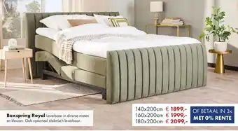Woonsquare Boxspring Royal aanbieding