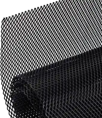 Amazon AggAuto race grillgaas, universeel, ruitvorming, 100 x 33 cm uitrekbaar, gaasopening 3 x 6 mm aanbieding