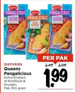 Vomar Voordeelmarkt DIEPVRIES Queens Pangalicious aanbieding