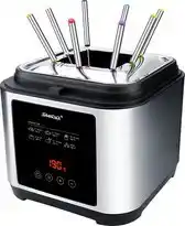 Bol.com Steba DF150F Frituurpan - 25L - 1 mand - Fondue-Set - RVS aanbieding