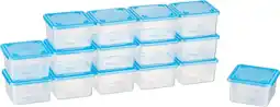Amazon MiraHome Kigima Mini-vriesdozen, 0,125 l, rechthoekig, 6,5 x 6,5 x 4 cm, 15 stuks aanbieding
