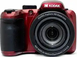 Bol.com Kodak Pixpro AZ405 - Compactcamera - Rood aanbieding