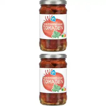 Albert Heijn AH Semi zongedroogde tomaten 2-pack aanbieding