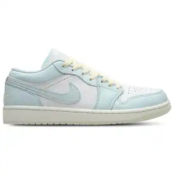 Foot Locker Jordan 1 Low Heren Schoenen - Groen - Maat: 40 - Leer - Foot Locker aanbieding
