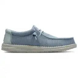 Foot Locker HEYDUDE Wally Stretch Sox Heren Schoenen - Blauw - Maat: 40 - Canvas - Foot Locker aanbieding