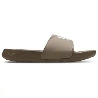 Foot Locker Under Armour Ignite Heren Slippers en Sandalen - Bruin - Maat: 41 - Rubber - Foot Locker aanbieding