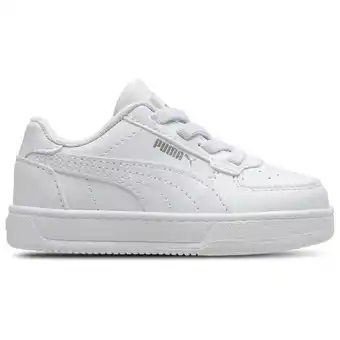 Foot Locker Puma Caven 2.0 Unisex Schoenen - Wit - Maat: 20 - Leer - Foot Locker aanbieding