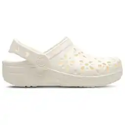 Foot Locker Crocs Classic Unisex Schoenen - Wit - Maat: 33-34 - Mesh/Synthetisch - Foot Locker aanbieding