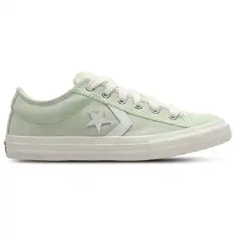 Foot Locker Converse Star Player 76 Unisex Schoenen - Groen - Maat: 36 - Suède - Foot Locker aanbieding