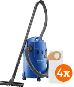 Coolblue Nilfisk Buddy II 18 + Nilfisk Stofzakken voor Buddy II (4x) aanbieding