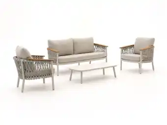 Kees Smit Bellagio Birgi Novo stoel-bank loungeset 4-delig aanbieding