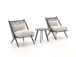 Kees Smit Intenso Brittoli/Bovezzo lounge balkonset 3-delig aanbieding