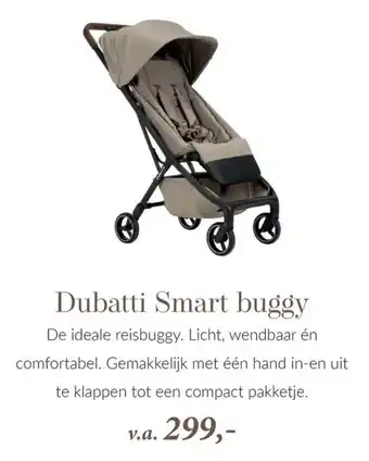 Babypark Dubatti Smart buggy aanbieding