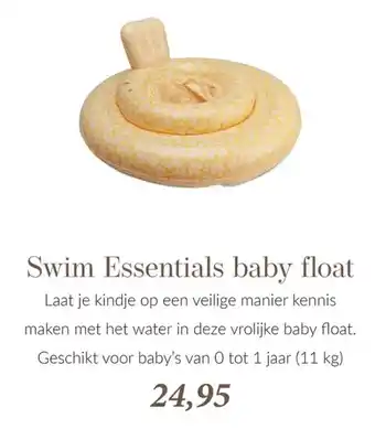 Babypark Swim Essentials baby float aanbieding