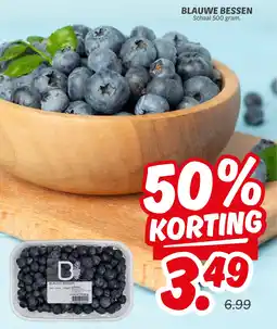 Dekamarkt Blauwe bessen aanbieding