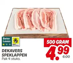 Dekamarkt Dekavers speklappen aanbieding