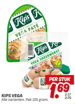 Dekamarkt Kips vega aanbieding
