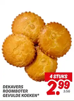 Dekamarkt Dekavers roomboter gevulde koeken aanbieding