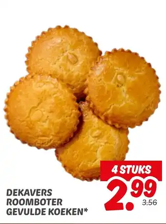 Dekamarkt Dekavers roomboter gevulde koeken aanbieding