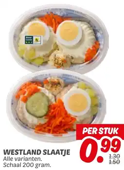 Dekamarkt Westland slaatje aanbieding