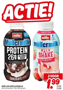 Dekamarkt Müller müllermilk aanbieding