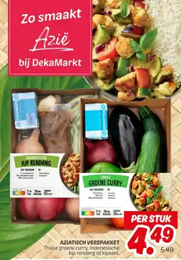 Dekamarkt Aziatisch verspakket aanbieding