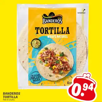 Dekamarkt Banderos tortilla aanbieding