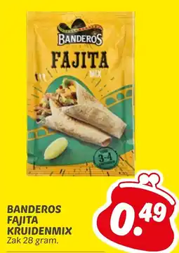 Dekamarkt Banderos fajita kruidenmix aanbieding