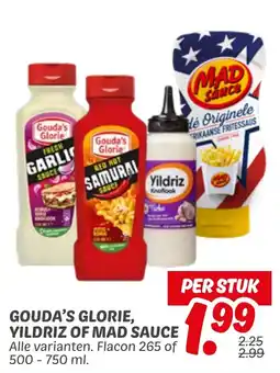 Dekamarkt Gouda's glorie, yildriz of mad sauce aanbieding