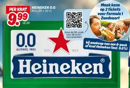 Dekamarkt Heineken 0.0 aanbieding