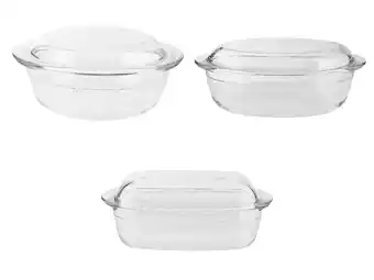 Lidl SILVERCREST Glazen ovenschaal met deksel aanbieding