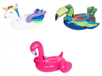 Lidl CRIVIT Opblaas flamingo, toekan of eenhoorn aanbieding