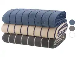 Lidl LIVARNO home Handdoek 140 x 70 cm aanbieding