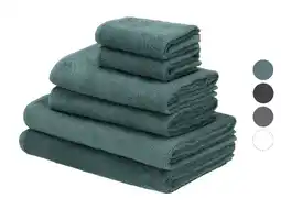 Lidl LIVARNO home 6 Handdoeken aanbieding