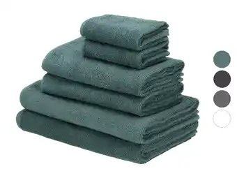 Lidl LIVARNO home 6 Handdoeken aanbieding