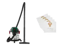 Lidl PARKSIDE Nat en droog stofzuiger met 5 vliesfilterzakken aanbieding