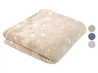 Lidl LIVARNO home Plaid 170 x 130 cm aanbieding