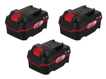 Lidl PARKSIDE 3 Accu's 20 V - 4 Ah aanbieding
