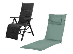 Lidl LIVARNO home Tuinstoel met kussen Toronto Deluxe aanbieding