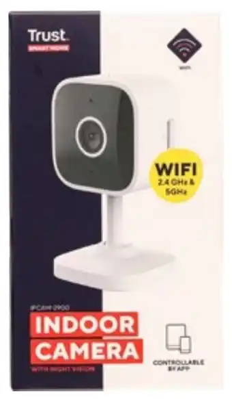 Dekamarkt Trust ipcam-2900 wi-fi camera indoor aanbieding