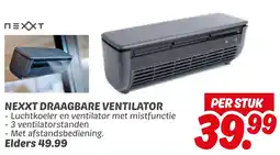 Dekamarkt Nexxt draagbare ventilator aanbieding