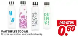 Dekamarkt Waterfles aanbieding